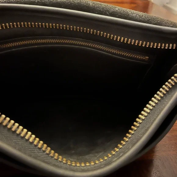 Vintage Coach Slim Satchel 9951 Black Made in USA - Picture 7 of 8